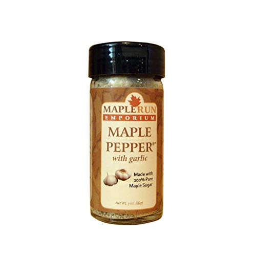 Maple Run Emporium Maple Pepper with Garlic–Dry Seasoning Blend...