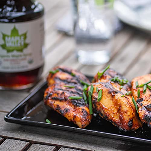 Maple Valley 16 Oz Grade A Dark &Amp; Robust Organic Maple Syrup - 6