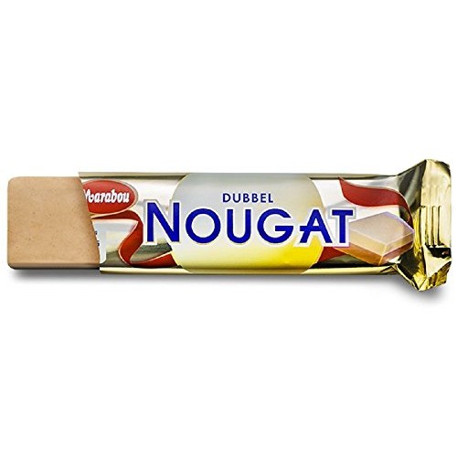 4 Bars X 50G Of Marabou Dubbel Nougat - Double Nougat - Original