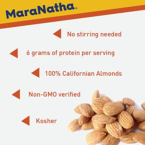 Maranatha All Natural No-Stir Crunchy Almond Butter 2 Pack Pa