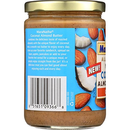 Maranatha Coconut Almond Butter, No Stir, 12 Oz