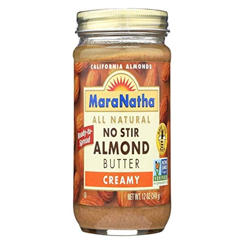 Maranatha, No Stir Almond Butter, Creamy, 12 Oz 340 G By Maran