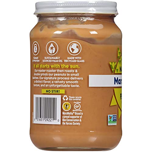 Maranatha Organic Peanut Butter, Creamy, 16 Ounce