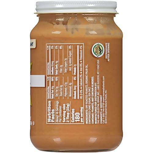 Maranatha Organic Peanut Butter, Creamy, 16 Ounce