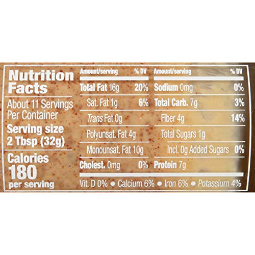 Maranatha Organic Raw Almond Butter, No Salt, Creamy, 12 Oz