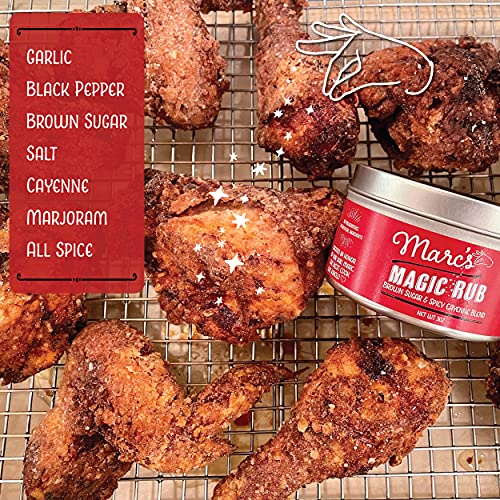 Marcs Magic Rub, Sweet &Amp; Spicy Dry Rub Perfect For Bbq, Chicken