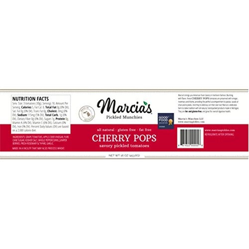 Cherry Pops, Pickled Tomatoes - Pack Of 2