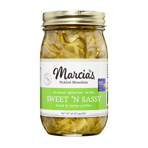 Marcias Munchies Sweet And Sassy Pickle