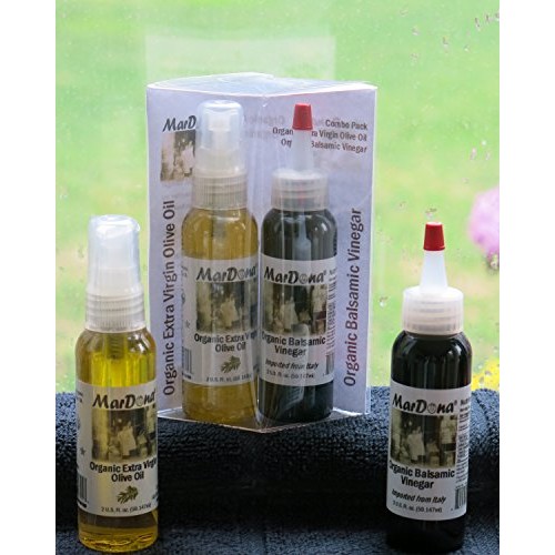 2Oz Organic Extra Virgin Olive Oil &Amp; Balsamic Set