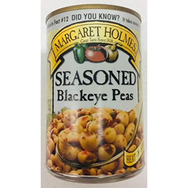 Margaret Holmes Seasoned Blackeye Peas 15 Ounce Pack of 2