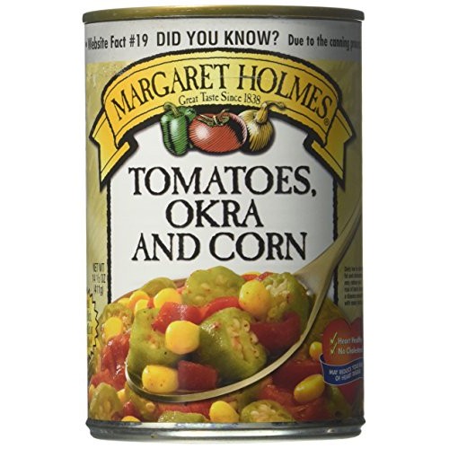 Margaret Holmes, Tomato, Okra &Amp; Corn, 14.5Oz Can Pack Of 6