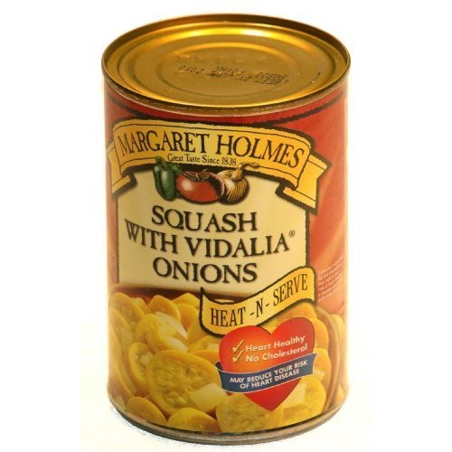 Margaret Holmes, Squash With Vidalia Onions, 14.5Oz Can Pack Of 6