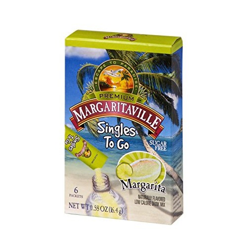 Margaritaville Singles To Go Water Drink Mix - Margarita Flavore