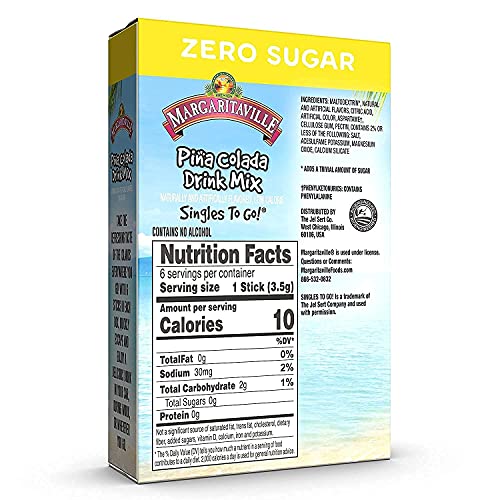 Margaritaville Singles To Go Drink Mix Ultimate Summer Variety P