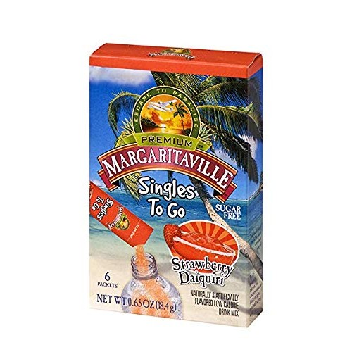 Margaritaville Singles To Go Water Drink Mix - Margarita Flavore