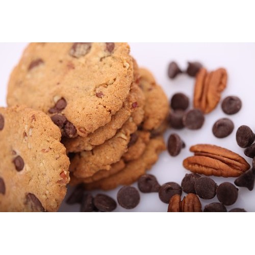 Delicious Tower Of Gourmet Vegan Breads And Cookies