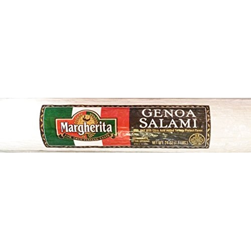 24Oz Margherita Genoa Salami Chub For True Italian Taste Salami