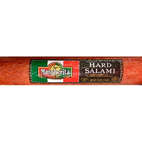 24Oz Margherita Hard Salami Chub For True Italian Taste Salami