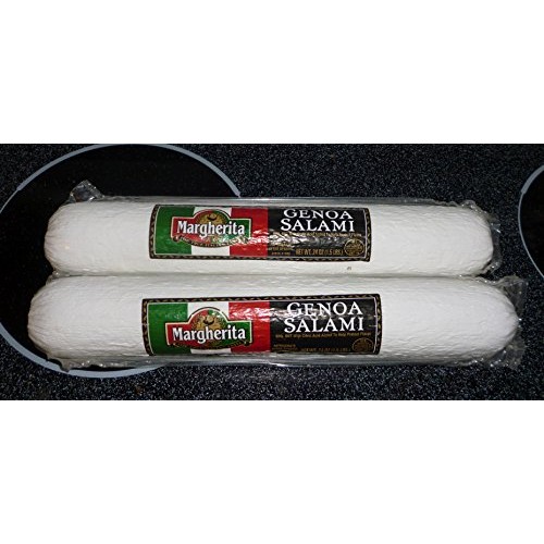 Margherita Premium Genoa Salami Chubs, Extra Large 1 1/2 Lb Chub
