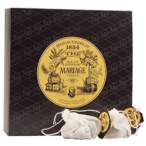 Mariage Freres. Paris Breakfast Tea, 30 Tea Bags 75G 1 Pack Se