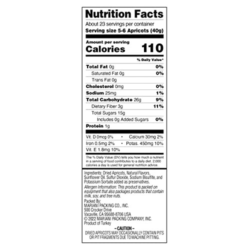 Mariani | Ultimate Dried Apricots | Healthy Snacks for Kids & Ad...
