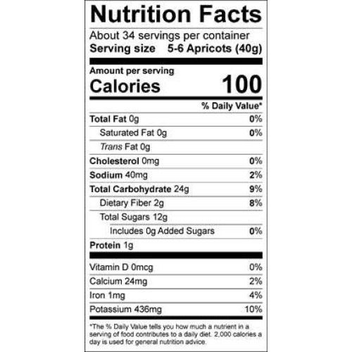 Mariani - Ultimate Apricots 48Oz - Pack Of 1 - Good Source Of