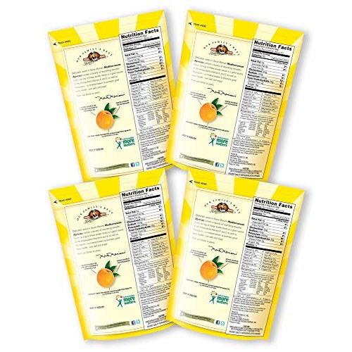 Mariani - Dried Mediterranean Apricots - 6Oz Pack Of 4 - Glute