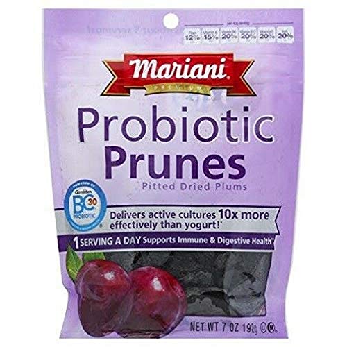 Mariani Pitted Dried Plums Regular Plastic Bag 7 Oz - 0071022340111