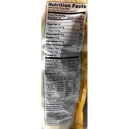 Mariani Sweetened Dried Cranberries, 30 Oz, Resealable Package