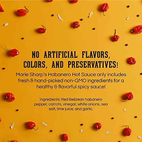 Marie Sharp’S Habanero Hot Sauce - 10-Fluid Ounce Hot Sauce For