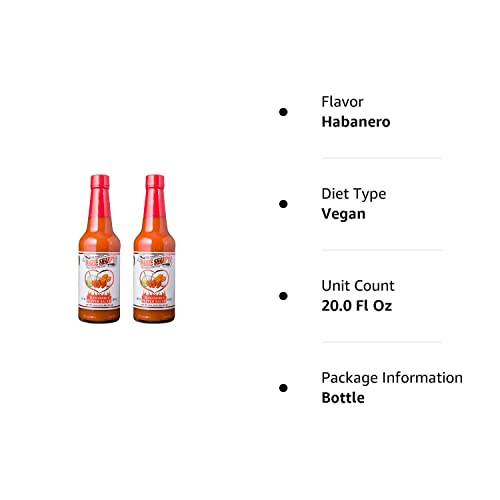 Marie Sharp’S Habanero Hot Sauce - 10-Fluid Ounce Hot Sauce For