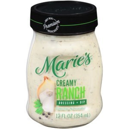 Maries Refrigerated Salad Dressing Creamy Ranch 12 Oz Pack Of 3