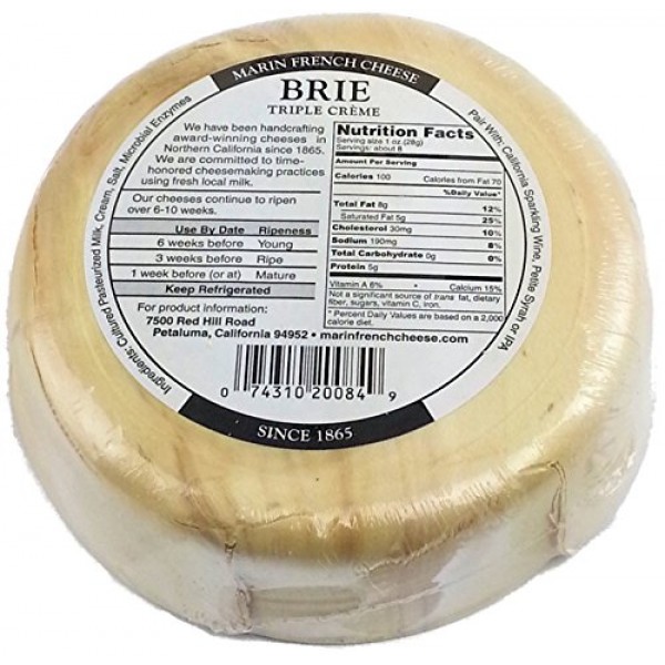 Triple Creme Brie by Marin French 3 pack