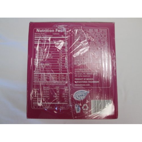 Sponch Marshmellow Cookies Artificially Flavored Bars of 24 Packs