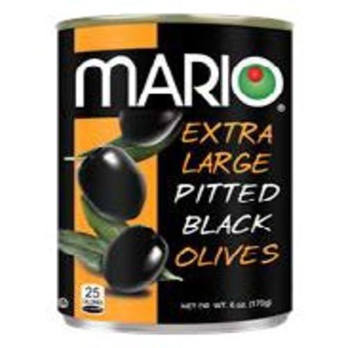Mario Camacho Foods Pitted Large Black Olives Pack Of 12