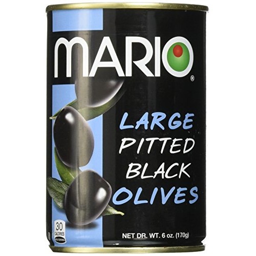 Mario Camacho Foods Pitted Queen Party Colossal Olives, 9 Ounce