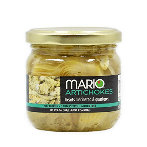 Mario Camacho Foods Artichokes Hearts, Marinated/Quartered, 3.75