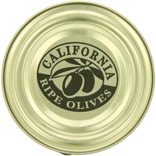 Mario Camacho Foods Low Sodium Black Olives, Medium Pitted, 6.0
