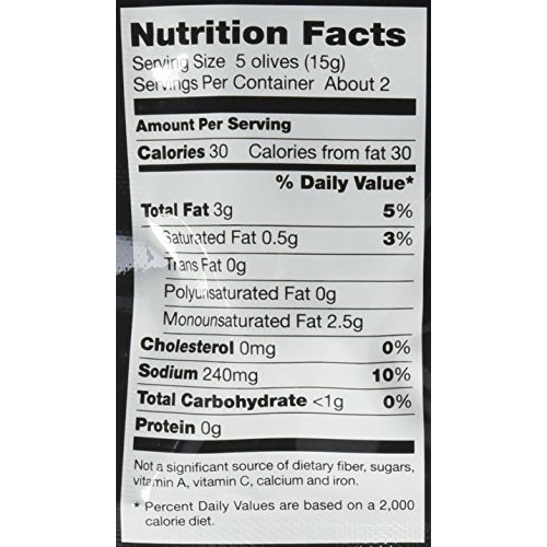 Mario Camacho Foods Pitted Snack Olives, With A Hint Of Savory P