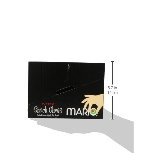 Mario Camacho Foods Pitted Snack Olives, With A Hint Of Savory P