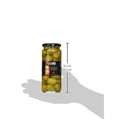Mario Camacho Foods Queen Olives Stuffed With Minced Pimiento, 7