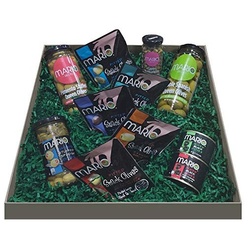 Mario Camacho Foods Spanish Collection Gift Box, Spanish Olives,