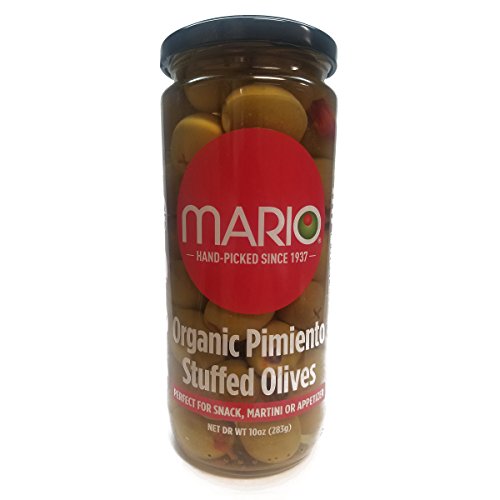 Mario Camacho Foods Stuffed Olives, Bleu Organic Cheese, 10 Flui