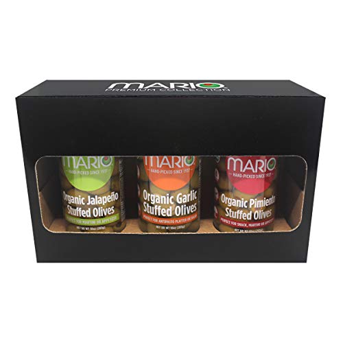 Mario Camacho Organic Specialty Stuffed Olives Gift Box