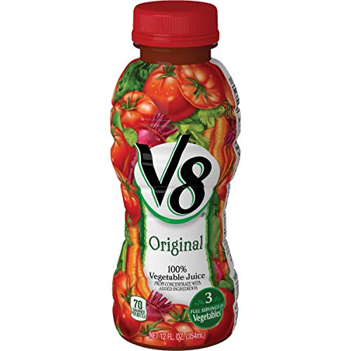 V-8 Juice, 3 Full Serving Of Vegetables, 12 Oz. Pack Of 12