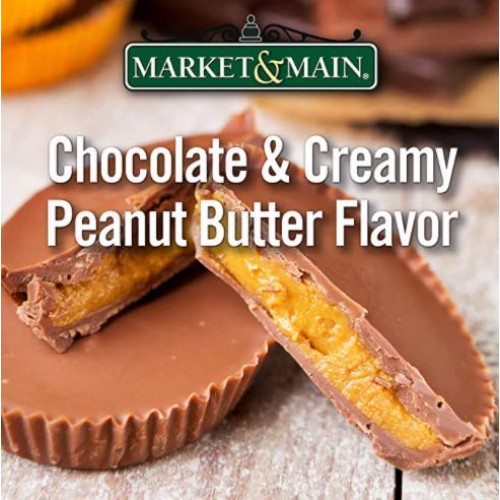 Market &Amp; Main One Cup Chocolate Peanut Butter Cup, 18 Count