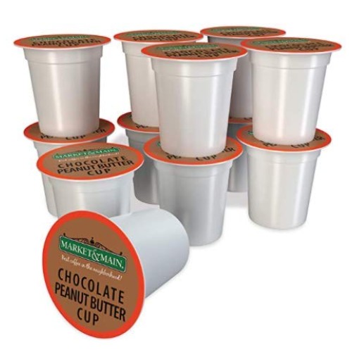 Market &Amp; Main One Cup Chocolate Peanut Butter Cup, 18 Count