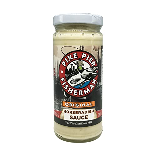 Pike Pier Fisherman Original Horseradish Sauce 8.5 oz.