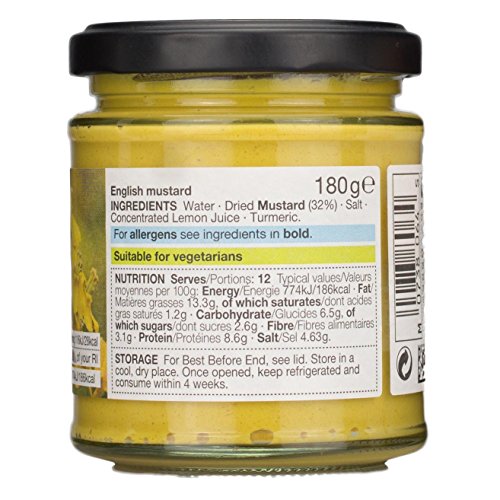 Marks &Amp; Spencer M&Amp;S Hot English Mustard 180G From The Uk