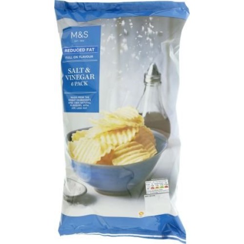 Marks &Amp; Spencer / M &Amp; S Reduced Fat Salt &Amp; Vinegar 6 Pack
